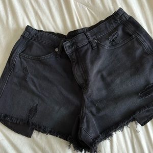 EUC aerie denim shorts